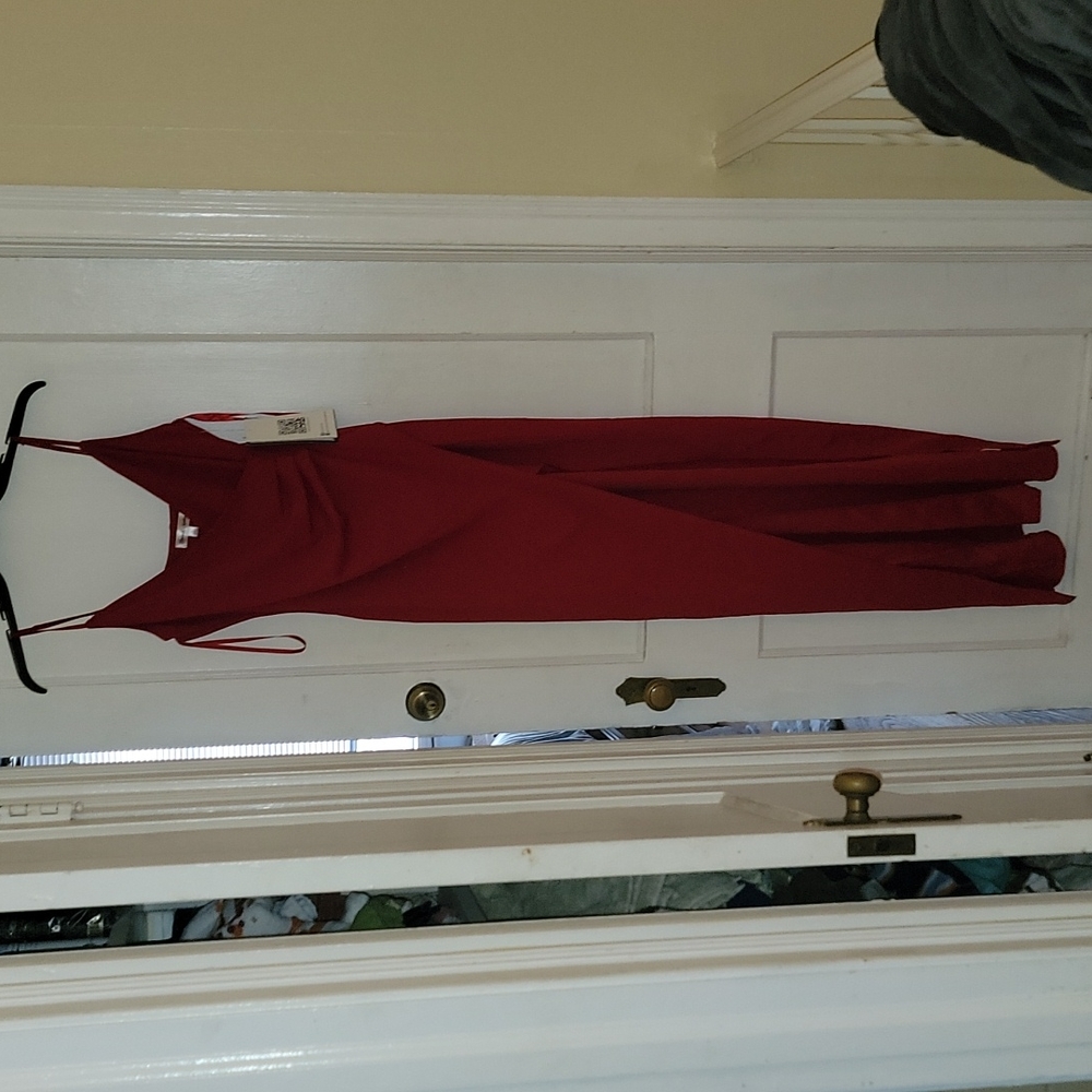 Sexy red dress